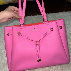 Kate Spade Pink Medium Tote Bag